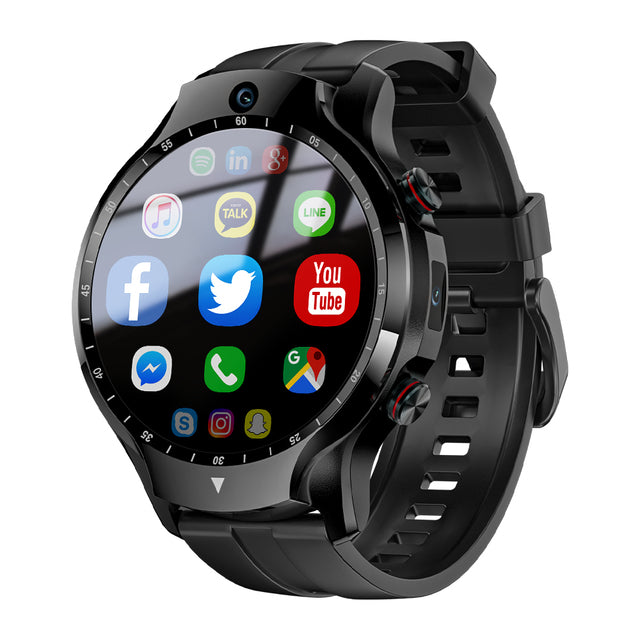 TechWatch 4G LTE Smart Watch 4GB RAM 128GB ROM